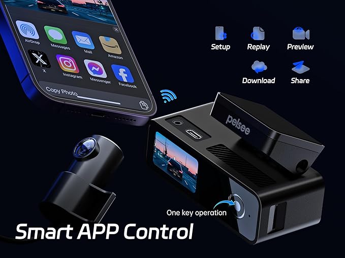 Pelsee Dash Camera
