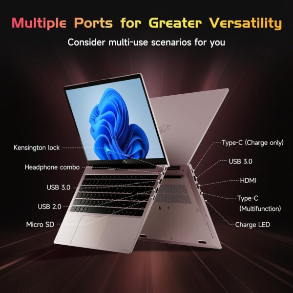 FHD IPS Student Laptop Computer
