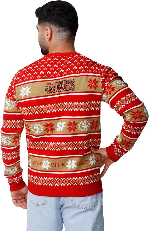 FOCO NFL Team Big Logo Ugly Sweater