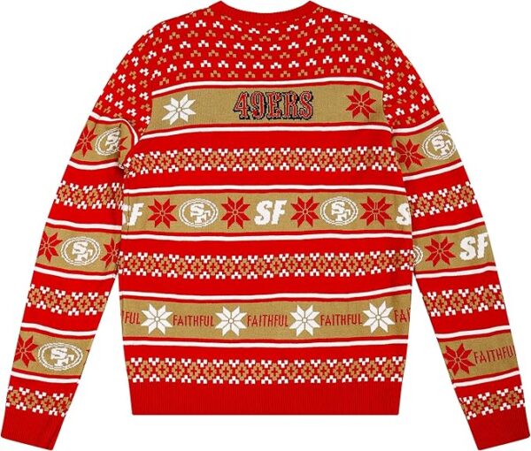 FOCO NFL Team Big Logo Ugly Sweater