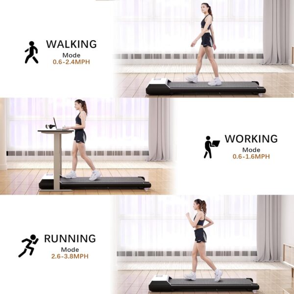SupeRun Walking Pad Under Desk Treadmill