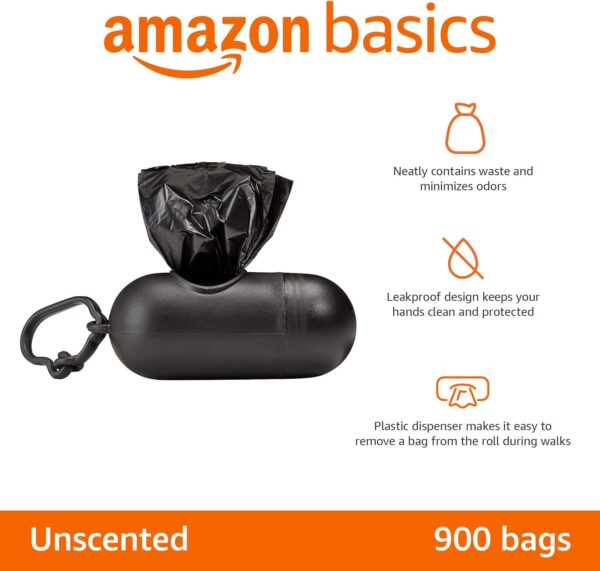 Amazon Basics Dog Poop Leak-Proof Bags