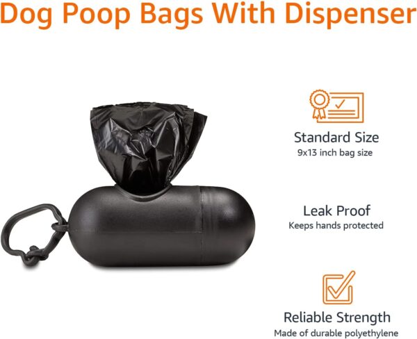 Amazon Basics Dog Poop Leak-Proof Bags